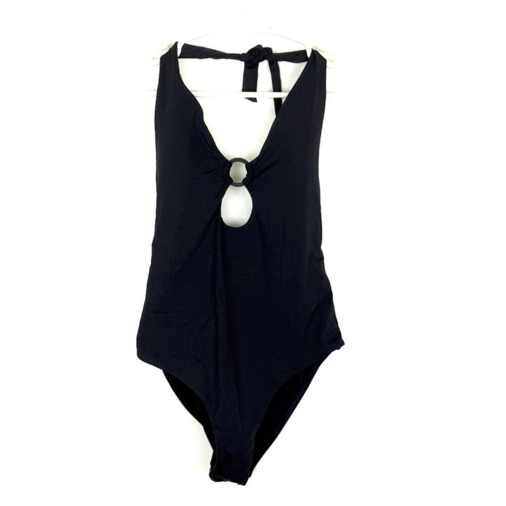 Sea Level Swim Women’s Dark Blue One Piece Swimsuit Size 10